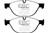 EBC 12-13 BMW 528 2.0 Turbo (F10) Performance Greenstuff Front Brake Pads