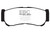 EBC DP61982 Greenstuff 6000 Elite Rear Brake Pads, Hyundai Santa Fe 2.7 2007-2009