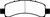 EBC 02 Cadillac Escalade 5.3 (Akebono rear caliper) Ultimax2 Rear Brake Pads