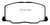 EBC 90-91 Lexus ES250 2.5 Yellowstuff Front Brake Pads