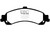 EBC DP61635 Greenstuff 6000 Elite Rear Brake Pads, Cadillac Escalade 5.3 (PBR rear caliper) 2002