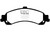 EBC 02 Cadillac Escalade 5.3 (PBR rear caliper) Ultimax2 Rear Brake Pads