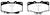 EBC 90-91 Toyota 4 Runner 2.4 Greenstuff Front Brake Pads