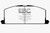 EBC 90-91 Toyota Celica 1.6 Yellowstuff Front Brake Pads