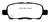 EBC 02 Infiniti G35 3.5 w/o DCS Redstuff Rear Brake Pads