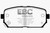 EBC DP41810R Yellowstuff Rear Brake Pads, Kia Rondo 2.4 2007-2010
