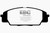 EBC DP21254 Greenstuff 2000 Front Brake Pads, Acura CSX (Canada) 2.0 Type S 2007-2011