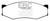 EBC DP4538R Yellowstuff Front Brake Pads, Infiniti M30 3.0 1990-1993