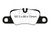 EBC Racing 12-15 Porsche 911 (991) Carrera S 3.8L (Cast Iron Rotor Only) RP-X Rear Brake Pads