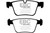 EBC 07-11 Mercedes-Benz CL63 AMG 6.2 Redstuff Rear Brake Pads