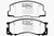 EBC 90-93 Toyota Previa Rear Drums Ultimax2 Front Brake Pads