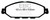 EBC DP23010 Greenstuff 2000 Front Brake Pads, Infiniti JX35 3.5 2012-2013