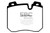 EBC DP4886R Yellowstuff Front Brake Pads, BMW 750iL 5.0 (E32) 1990-1995