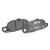 EBC Racing 09-12 Porsche 911 (997) Carrera 2 3.6L (Cast Iron Rotor Only) RP-X Front Brake Pads