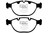 EBC DP61472 Greenstuff 6000 Elite Front Brake Pads, BMW X5 4.6 2002-2004