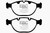 EBC 02-04 BMW X5 4.6 Ultimax2 Front Brake Pads