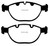 EBC DP41472R Yellowstuff Front Brake Pads, BMW X5 4.6 2002-2004