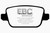 EBC DP41933R Yellowstuff Rear Brake Pads, Land Rover LR2 3.2 2007-2012