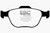 EBC DP41641R Yellowstuff Front Brake Pads, Ford Focus 2.0 SVT 2002-2004
