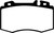 EBC DP31363C Redstuff Ceramic Front Brake Pads, Mercedes-Benz C32 AMG (W203) 3.2 Supercharged 2002-2004