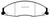 EBC 02-05 Cadillac CTS 2.6 Redstuff Front Brake Pads