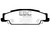 EBC 02-05 Cadillac CTS 2.6 Ultimax2 Rear Brake Pads