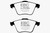 EBC DP41574R Yellowstuff Front Brake Pads, Mazda 3 2.3 Turbo 2007-2013