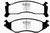 EBC 91-93 Chrysler Fifth Avenue 3.8 Ultimax2 Front Brake Pads