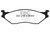 EBC DP41653R Yellowstuff Front Brake Pads, Ford Econoline E550 2002-2005