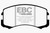 EBC DP41678R Yellowstuff Front Brake Pads, Mitsubishi Lancer 2.0 ES 2002-2005