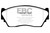 EBC DP2892 Greenstuff 2000 Front Brake Pads, Nissan NX 1.6 1991-1993