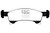 EBC DP41651R Yellowstuff Front Brake Pads, Ford Expedition 4.6 2WD 2002-2006