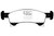 EBC DP41651R Yellowstuff Front Brake Pads, Ford Expedition 4.6 2WD 2002-2006