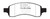 EBC DP61761/2 Greenstuff 6000 Elite Front Brake Pads, Chevrolet Traverse 3.6 2008+