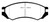 EBC 91-93 Nissan NX 2.0 (ABS) Redstuff Front Brake Pads