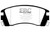 EBC 91-93 Nissan NX 2.0 Greenstuff Front Brake Pads