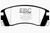 EBC 91-93 Nissan NX 2.0 Greenstuff Front Brake Pads