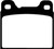 EBC 91-93 Volvo 740 2.3 (ABS) (Girling) Redstuff Rear Brake Pads