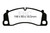 EBC Racing 13-15 Porsche 911 (991) GT3 (Cast Iron Disc Only) RP-1 Race Front Brake Pads