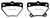 EBC DP41326R Yellowstuff Rear Brake Pads, Pontiac Vibe 1.8 GT 2002-2008