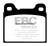 EBC DP41043R Yellowstuff Rear Brake Pads, Volvo 740 2.3 (ABS) (Girling) 1991-1993