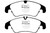 EBC DP51986NDX Bluestuff Front Brake Pads, Audi A4 2.0L Turbo 2009-2011