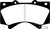 EBC DP41815R Yellowstuff Front Brake Pads, Lexus LX570 5.7 2008+
