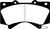 EBC DP41815R Yellowstuff Front Brake Pads, Lexus LX570 5.7 2008+
