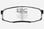 EBC DP41816R Yellowstuff Rear Brake Pads, Lexus LX570 5.7 2008+