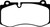 EBC DP21943 Greenstuff 2000 Front Brake Pads, Mercedes-Benz S350 3.0 TD 2012-2013
