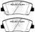 EBC 19+ Genesis G70 2.0L Turbo Ultimax Front Brake Pads