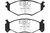 EBC 91-95 Chrysler LeBaron 2.5 (15in Wheels) Ultimax2 Front Brake Pads