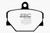 EBC DP21287 Greenstuff 2000 Front Brake Pads, Smart Fortwo 1.0 2008+