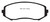 EBC DP61818 Greenstuff 6000 Elite Front Brake Pads, Suzuki Grand Vitara 2.4 2008+